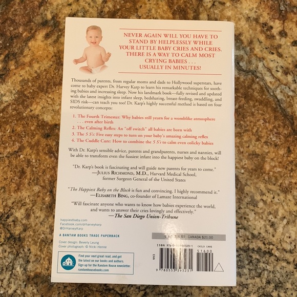 “The Happiest Baby On The Block” Paperback Book second edition - Picture 2 of 4